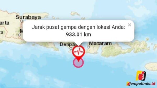 JEMPOLINDO ID Gempa Di Bali Terasa Di Jember