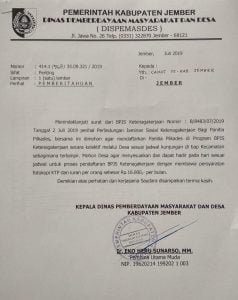 Surat DPMD
