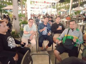 Dima Akhyar saat saksikan pementasan warga lapas