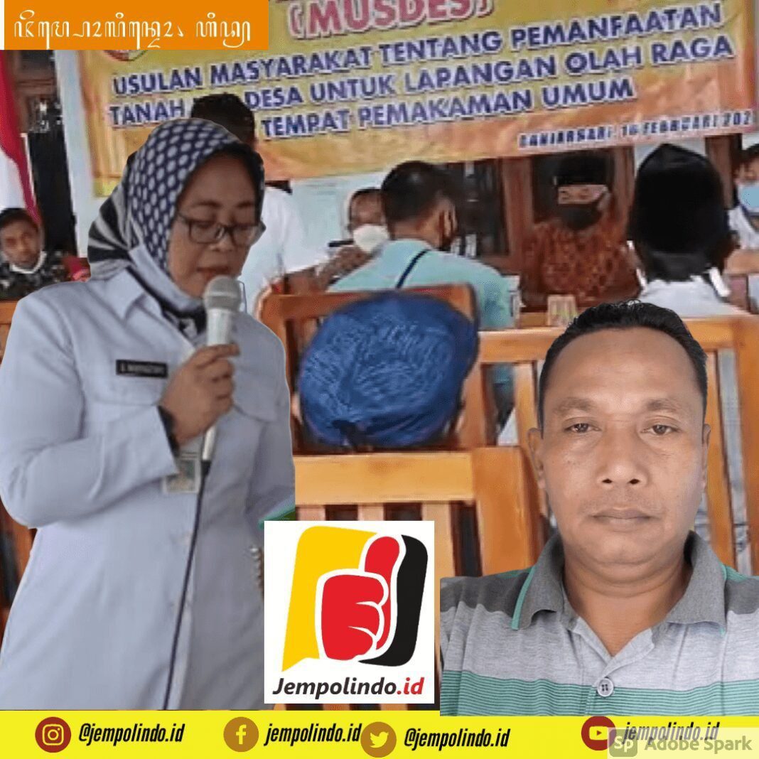 Musdes Banjarsari Membahas Tentang Permohonan Warga Tentang Tanah Kuburan dan Lapangan