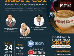 BNPT gelar Talkshow Ngopi Coi di Lamongan, Bertema Literasi Digital Cegah Radikalisme Terorisme