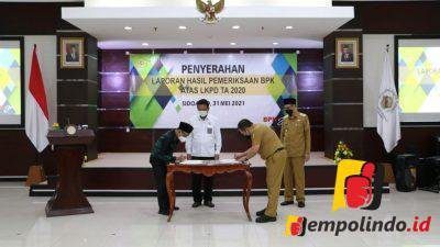 BPK Memberikan Opini Tidak Wajar