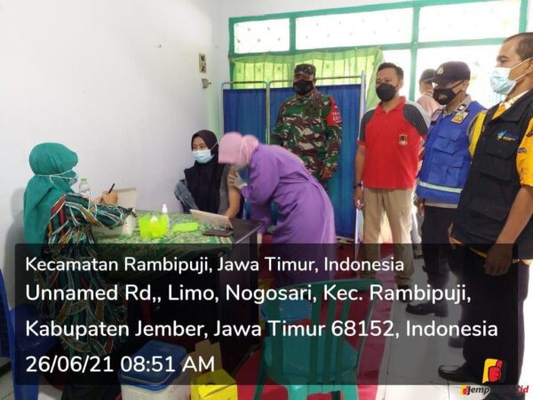 Polres Jember bareng Dinkes Jember