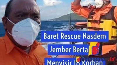 Baret Rescue Nasdem Jember