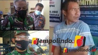 DGJ Pakai Atribut TNI