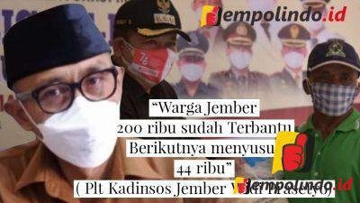 Bupati Jember Ingin Rakyat Dapat Bantuan, Terhambat Ribetnya Pendataan