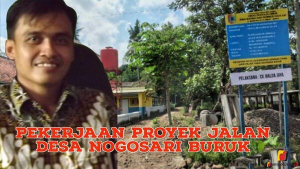 Anggota DPRD Jember Soroti Buruknya Pekerjaan Perbaikan Jalan Nogosari Anggota DPRD Jember