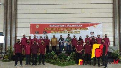 Pengukuhan KONI Jember