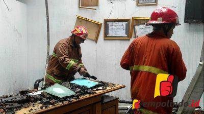 DP3AKB Jember Terbakar Dokumen Penting Nyaris Ludes 