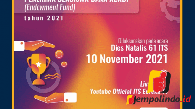 ITS Salurkan Beasiswa