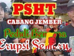 PSHT Cabang Jember Bergerak Galang Dana Peduli Bencana Semeru