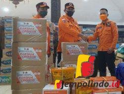 BPBD Jember Peduli Erupsi Semeru, Kirim Logistik dan Personil