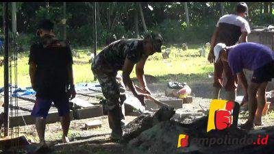 Ngeri Lihat Kuburan Warga Patemon Bangun Tembok Pembatas