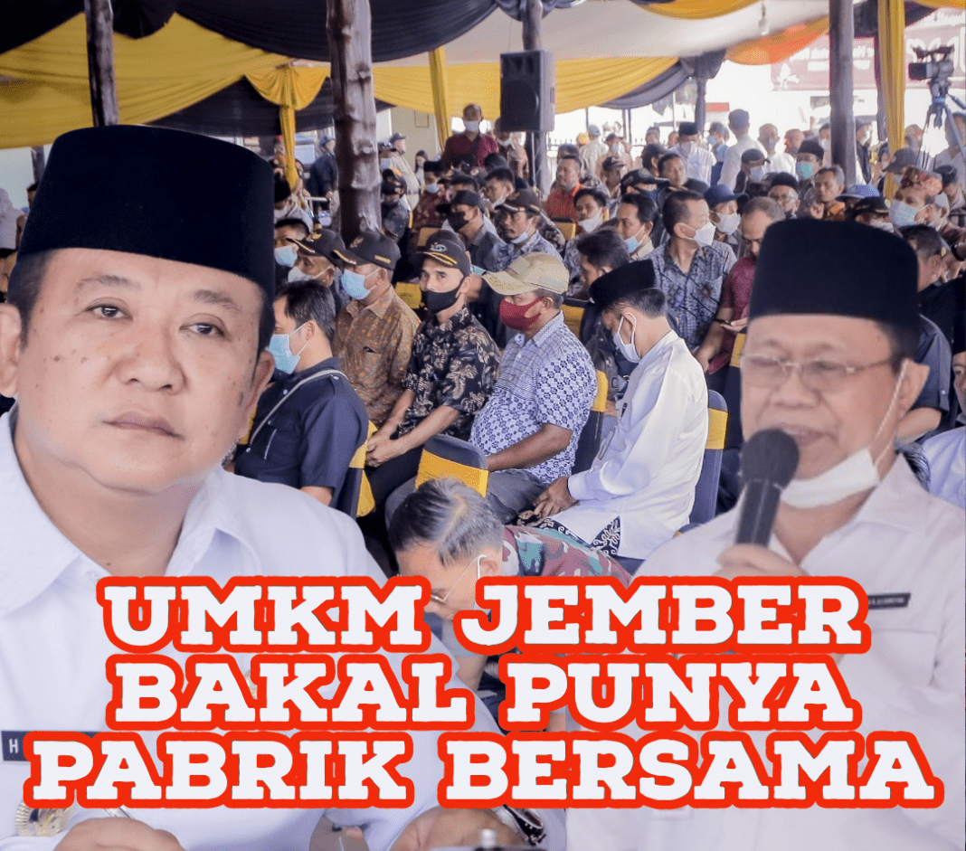 UMKM Jember Bakal Punya Pabrik Bersama UMKM Jember