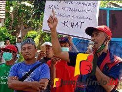 Petani Jember Protes  Gegara Pupuk Subsidi Langka dan Mahal