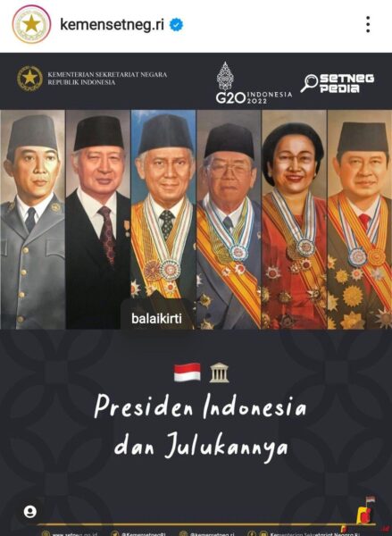 Julukan Buat Jokowi