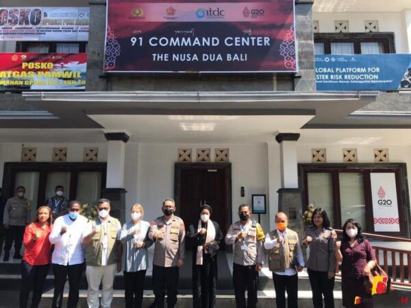 Polri Paparkan Pengamanan dan Penanganan Bencana 91 Command Center Bali ke Deputi Sekjen PBB Polri Paparkan Pengamanan
