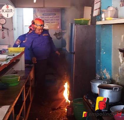 Tabung Gas Bocor