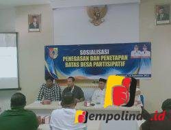 Pemkab Jember Gandeng JKPP Sosialisasi Penetapan Batas Desa di Kecamatan Rambipuji 