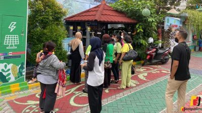 Jempolindo, Sidoarjo, GKI, edukasi sampah
