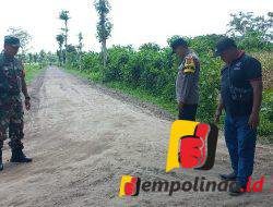 Pemdes Nogosari Perbaiki Jalan Yang Rusak Akibat Truk Tebu