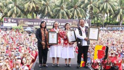 jempolindo, jember, angklung, rekor, muri