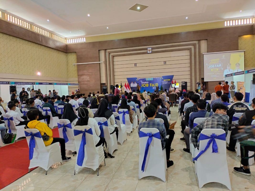Jempolindo, Jember, Jember Job Fair, 2022, Pencari Kerja