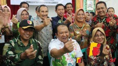 jempolindo, jember, bupati jember, kades di jember, pelatihan kepemimpinan