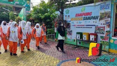 jempolindo, sidoarjo, kelola sampah,SMPN 3 Porong