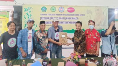 Jempolindo, sidoarjo, kerjasama, kamapanye pengurangan, kantong plastik