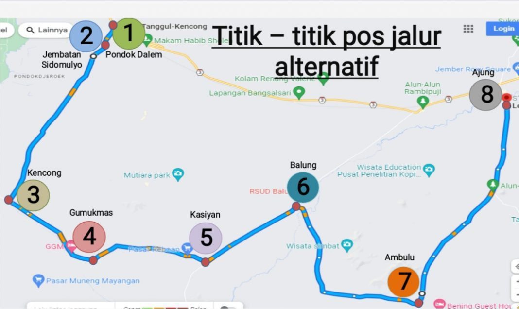 Rekayasa lalin Tajemtra Jempolindo, jember, tajemtra, rekayas lalin