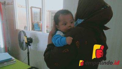 jempolindo, jember, bangsalsari, tisnogamba, bayi, tergeletak