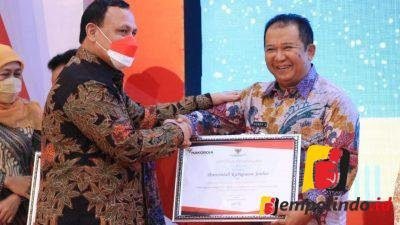 Jember Dapat Penghargaan KPK