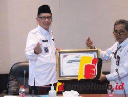 Wabup Jember Raih Penghargaan Narasi Audit Kasus Stunting 2022