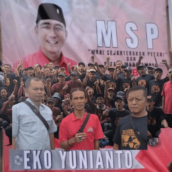 jempolindo, jember, petani muda, penyemprotan masal, wuluhan