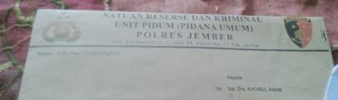 Tanahnya Diserobot, Warga Nogosari Lapor Polisi jempolindo, jember, warga, nogosari, lapor polisi, tanahnya diserobot