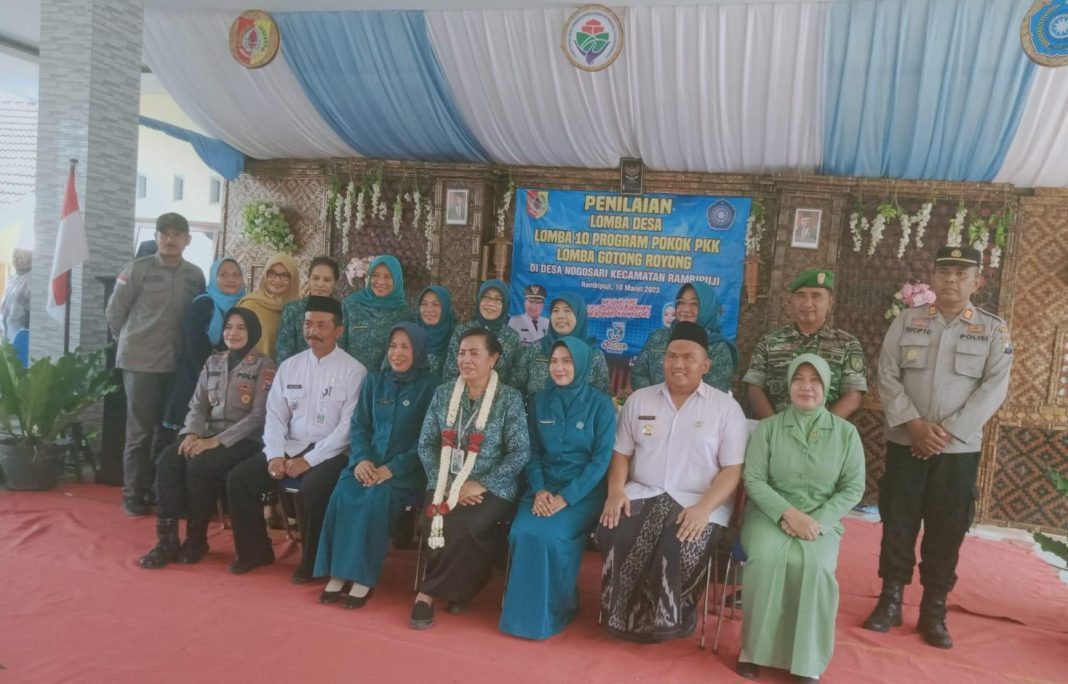 Lomba Desa di Nogosari Tekan Stunting jempolindo, jember, lomba desa, nogosari, stunting