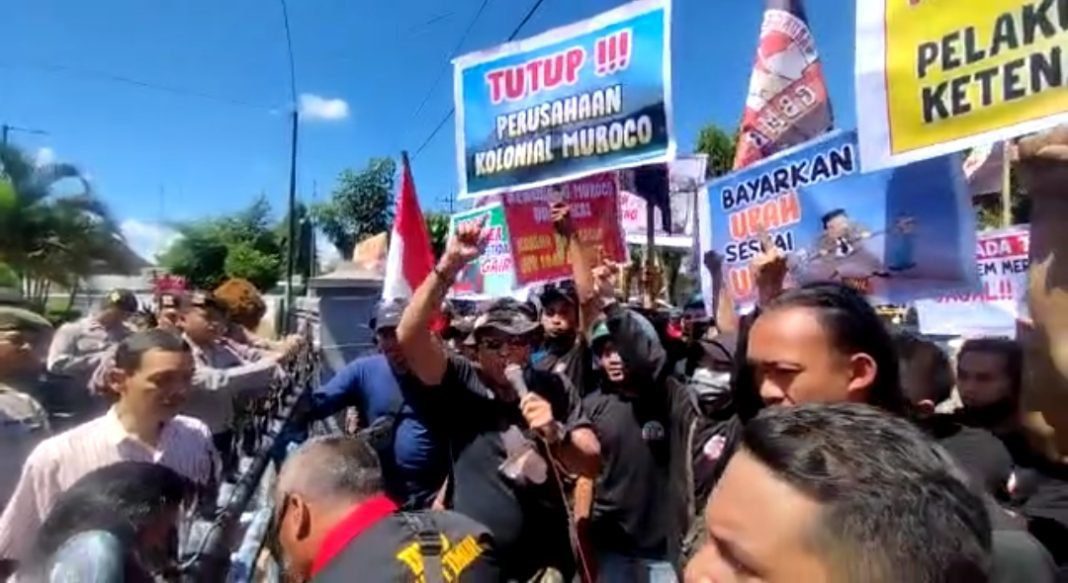 Tanggapi Aksi Buruh PT Muroco, Disnaker Jember Upayakan Mediasi Jempolindo, Jember, buruh, Disnaker Jember, PT Muroco