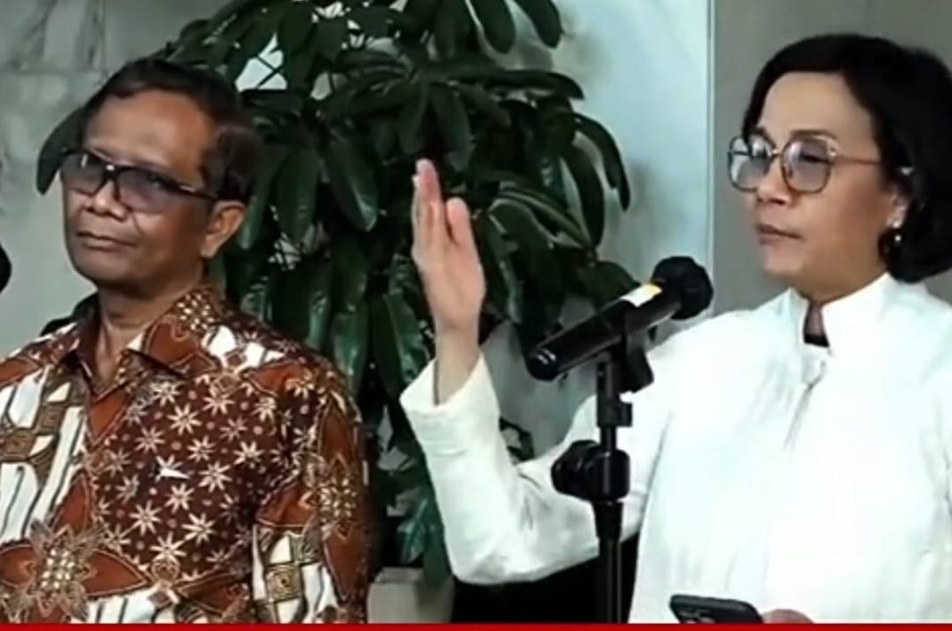 Sri Mulyani Minta PPATK Buka Angka 300 T jempolindo, sri mulyani, ppatk, 300 t