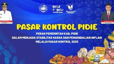 Kendalikan Inflasi, Pemkab Pidie Gelar Pasar Kontrol 2023