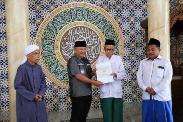 jempolindo, jember, pemkab jember, BPN, sertifikasi tanah wakaf