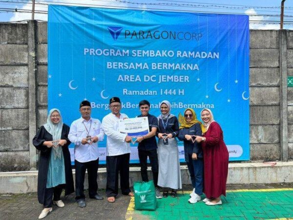 JEMPOLINDO.ID Salurkan CSR Paragon 22 Juta, Abdul Azis Baznas Jember Siap Berkolaborasi