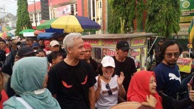 jempolindo, jember, ganjar, bikin kejutan, sarapan bersama rakyat
