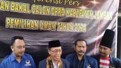 jempolindo, jember, nasdem, 50 caleg, 14 kursi