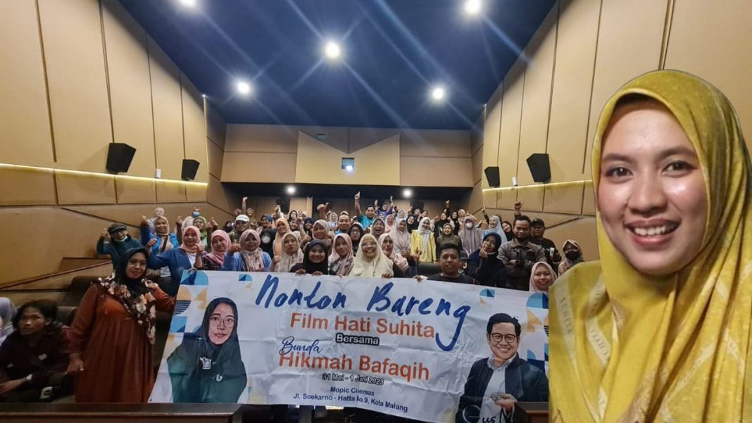 Film Hati Suhita Menghentak Publik Kota Malang Jempolindo, Malang, Khilma ANis, Film Hati Suhita