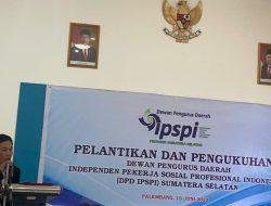 Jempolindo, DPD IPSPI, Sumatera Selatan