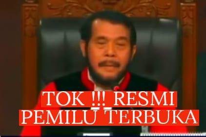 jempolindo, jakarta, MK, Sistem Pemilu, Terbuka,Tertutup