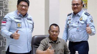 Kakanim Tanjung Perak Kunjungi PWI Jatim