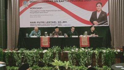 Kades Se Jember Ikuti Workshop, Supranoto: Korupsi Dana Desa Terjadi Sejak Perencanaan