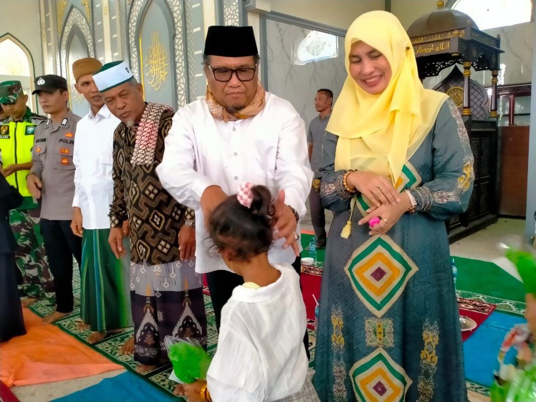 jempolindo, pidie, pj bupati pidie, santunan anak yatim